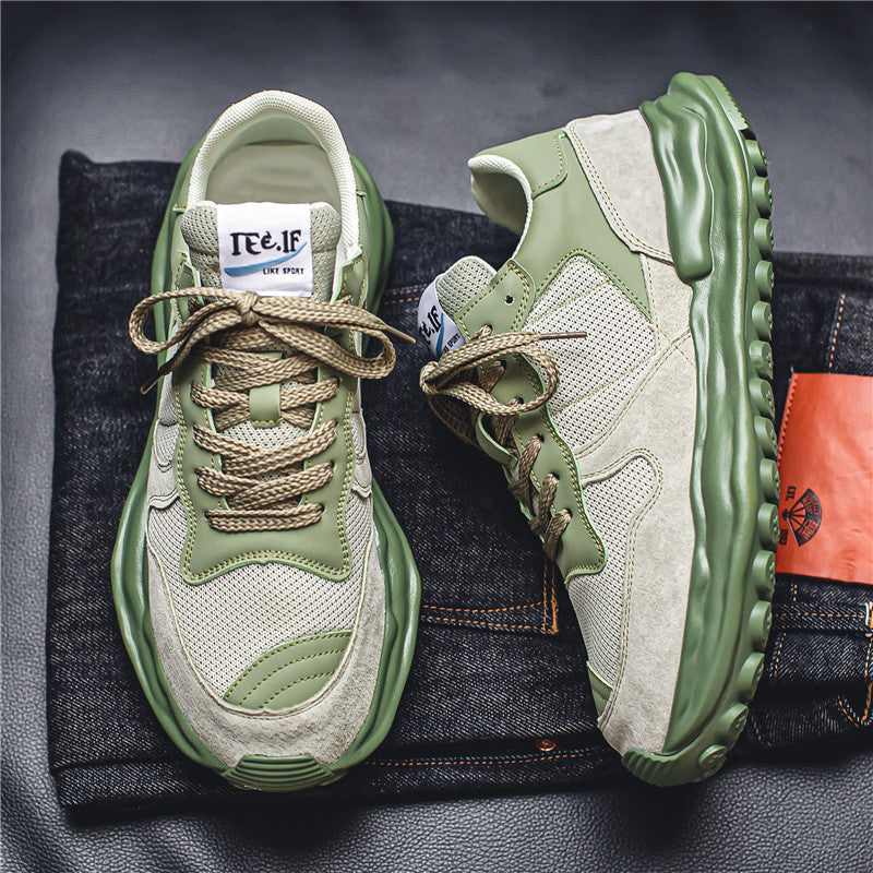 A low-key and trendy Hong Kong-style sports shoe, breathable Forrest Gump running shoes