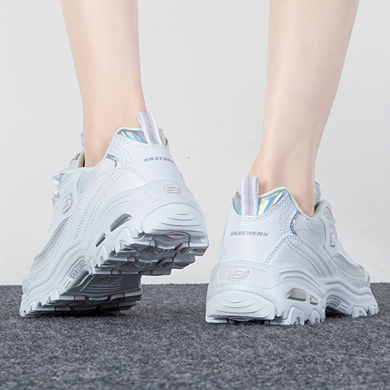 Skechers Women'S Slip-Resistant Walking Shoes - Breathable Fabric & Synthetic Upper, Stability Support