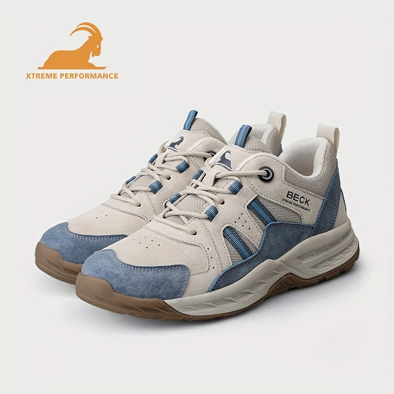 BECK Colorblock Sneakers BECK Women's Colorblock Casual Sneakers | Lace-Up Platform Walking Shoes