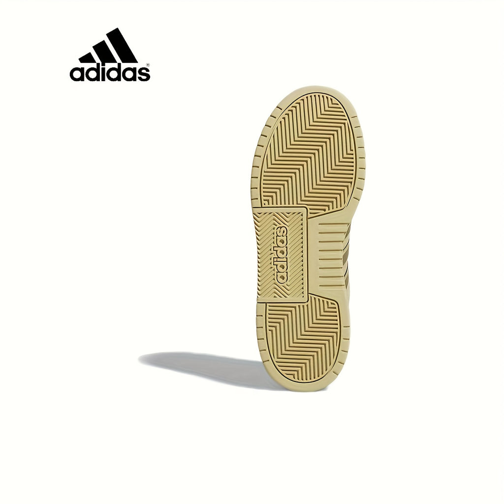 Adidas Neo Entrap Versatile And Stylish Low-Top Sneakers for Both Men And Women in Light Mustard Green JS3007.