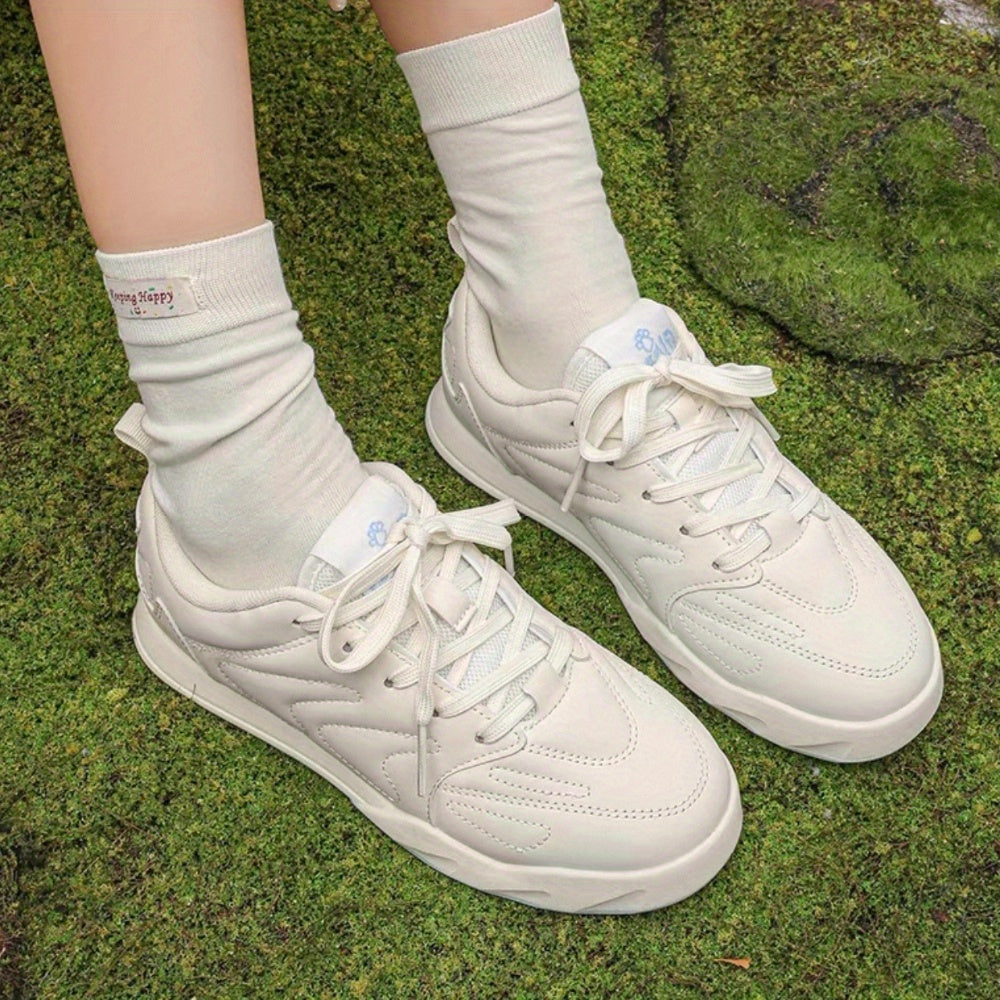 Unisex Skate Shoes Original Design Anti-Slip Versatile Thick Sole Flat Sneakers New Trendy