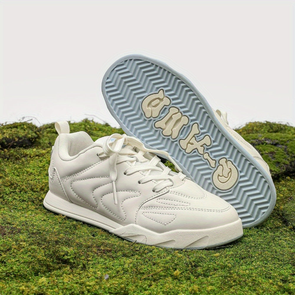 Unisex Skate Shoes Original Design Anti-Slip Versatile Thick Sole Flat Sneakers New Trendy