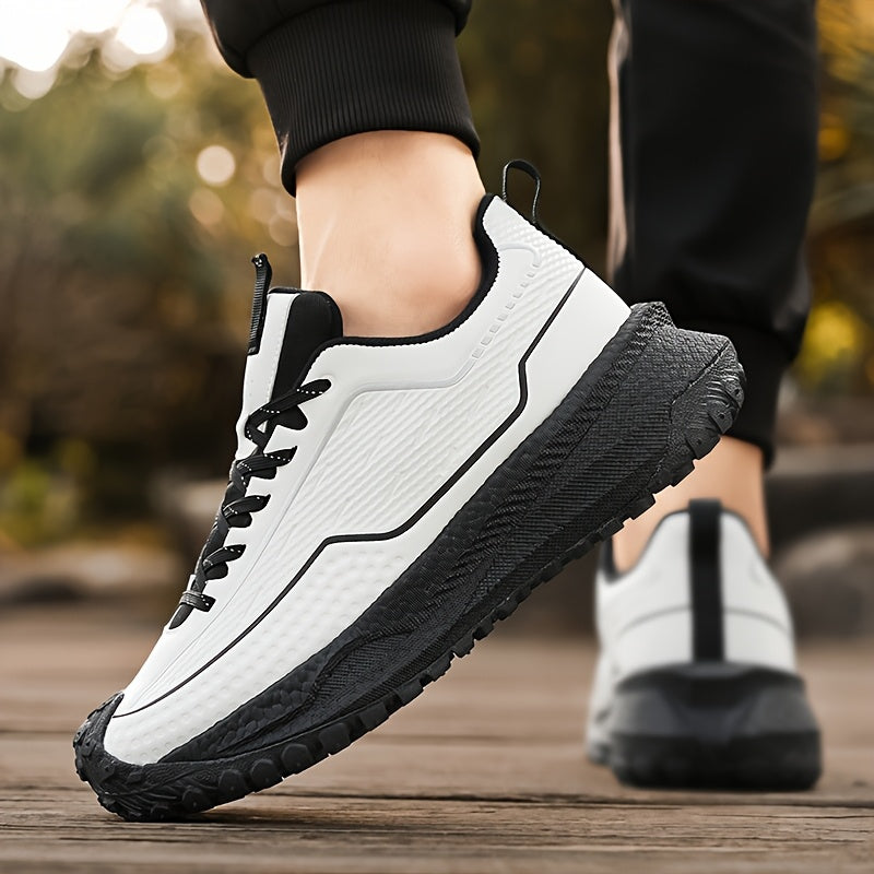 Men's Breathable Mesh Low-Top Sneakers - Lightweight EVA Cushioning