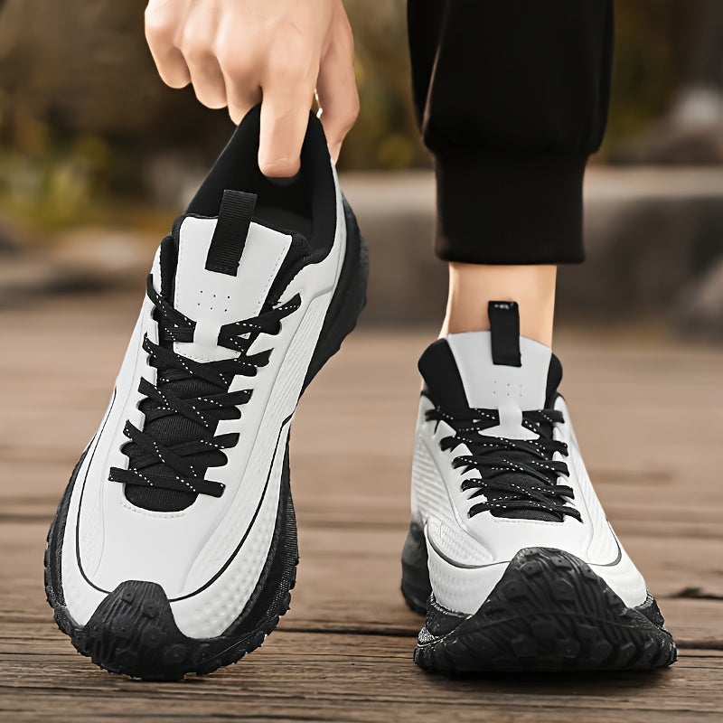 Men's Breathable Mesh Low-Top Sneakers - Lightweight EVA Cushioning