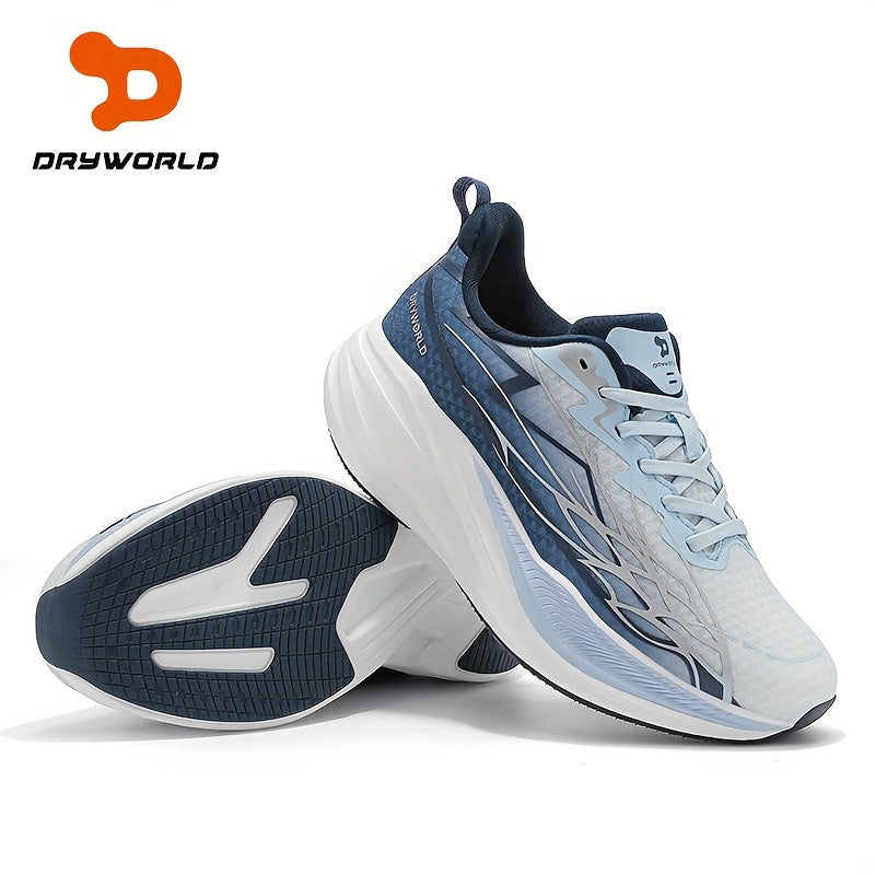 Men's Road Running Shoes - Lightweight Cushioned Athletic Sneakers with Non-Slip EVA Sole