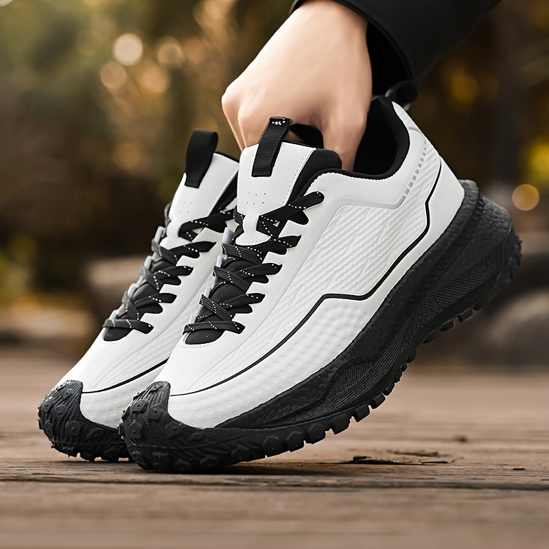 Men's Breathable Mesh Low-Top Sneakers - Lightweight EVA Cushioning