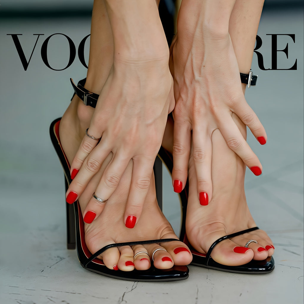 VOGEL VERE Woman High Heel Sandals, Fashionable Trendy Summer Shoes- 3.94inch